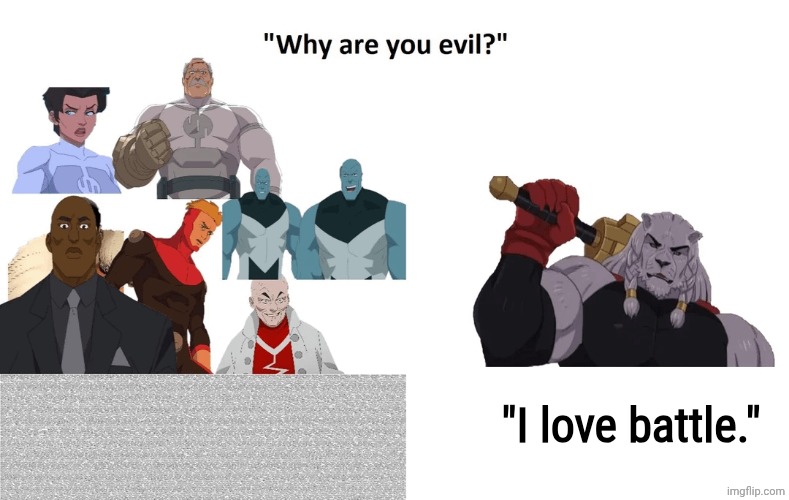 Battle Beast is the G.O.A.T. | "I love battle." | made w/ Imgflip meme maker