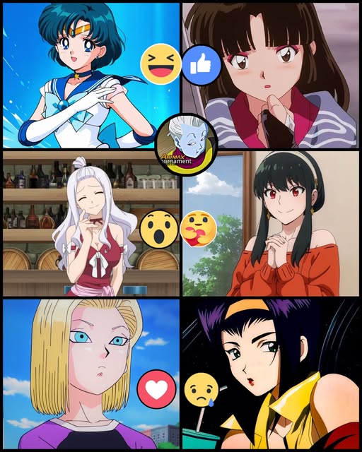 Most Beautiful Anime Girls Blank Meme Template