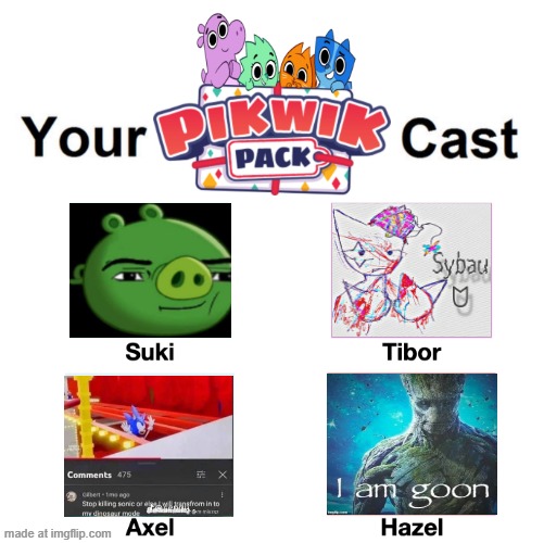 Uhhhhh | image tagged in pikwik pack cast | made w/ Imgflip meme maker