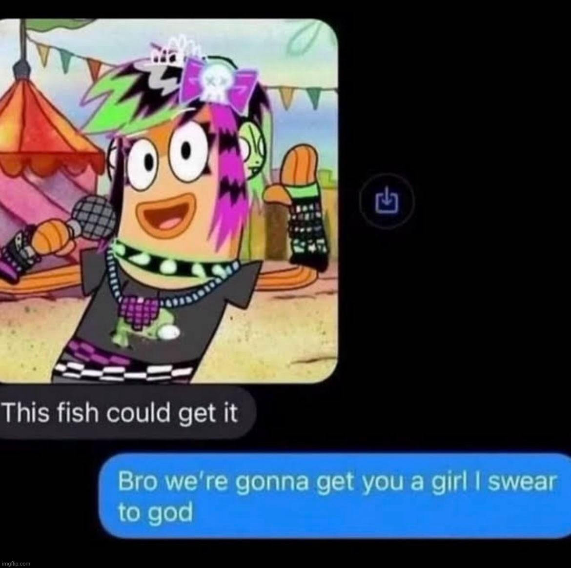 Scene girl perch perkins | made w/ Imgflip meme maker