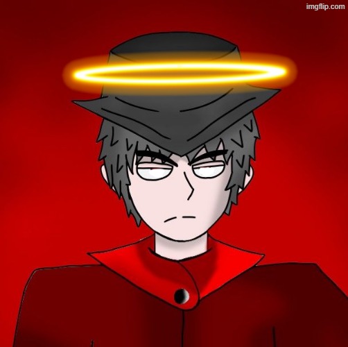 Redeemed Mepios | image tagged in avin mepios serious expression | made w/ Imgflip meme maker