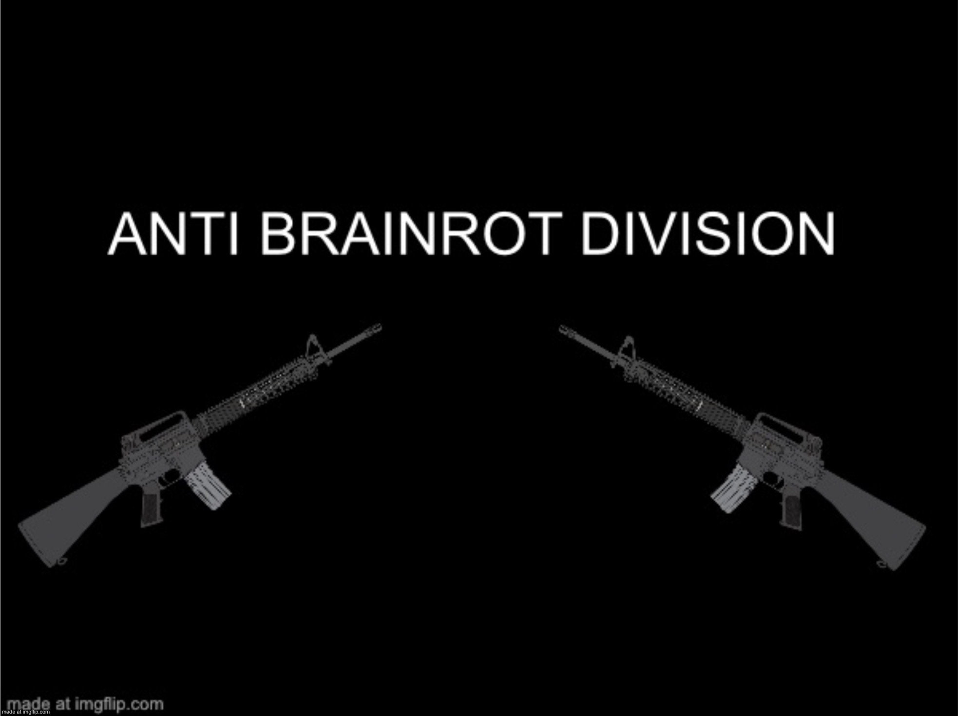i made a new group, opinion on this flag? | image tagged in anti brainrot division flag | made w/ Imgflip meme maker