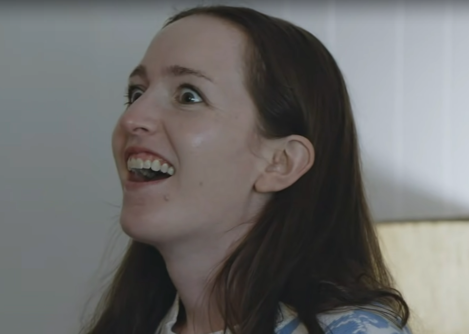 crazy brunch girl Blank Meme Template