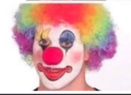 Clown low res Blank Meme Template