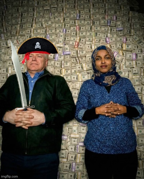 Tampon Tim Walz & Ilhan Omar Somali pirates | image tagged in tampon tim walz ilhan omar somali pirates | made w/ Imgflip meme maker