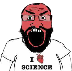 Soyboy Science lover Blank Meme Template