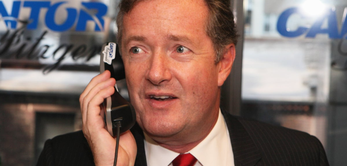 Piers Morgan Blank Meme Template