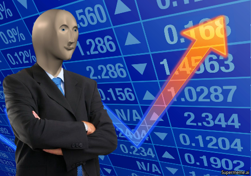 Stonks blank Blank Meme Template
