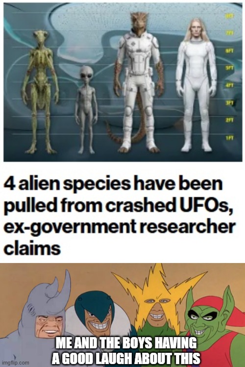 The O.G. Aliens | me and the boys having a good laugh about this | image tagged in spacenuts jpg,me and the boys,democrats,usa,star trek | made w/ Imgflip meme maker