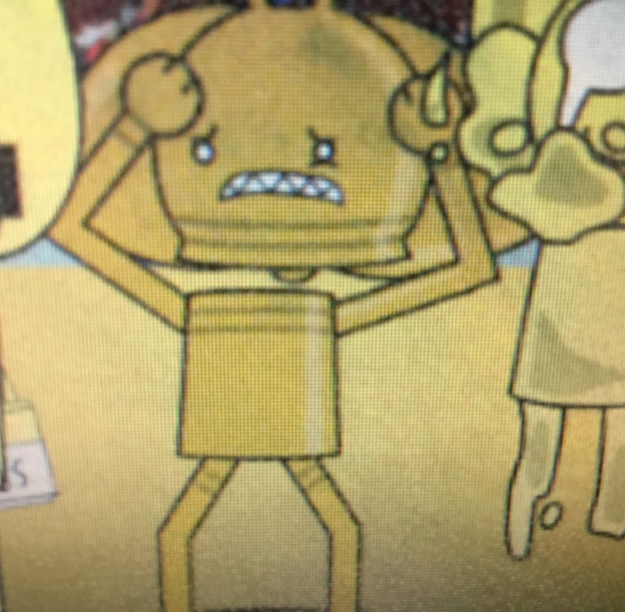 Scared Tollie Blank Meme Template