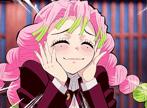 High Quality Mitsuri Blank Meme Template