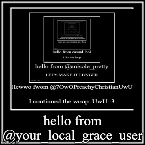 WHAT HOW | hello from @your_local_grace_user | image tagged in what how | made w/ Imgflip meme maker