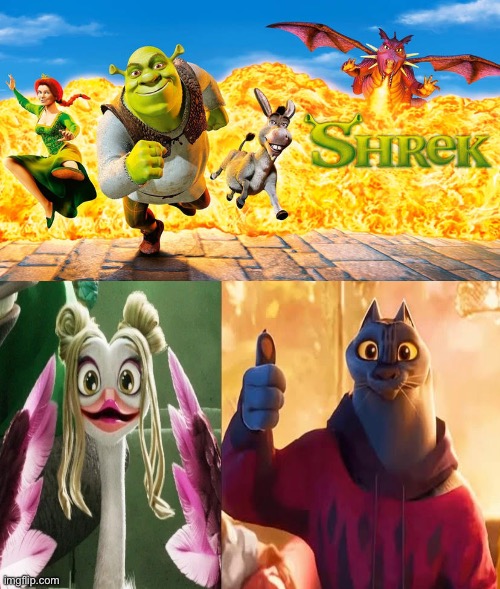 Olivia Burke and Jett Fillmore (GOAT) Loves Shrek (2001) | image tagged in shrek,olivia burke,jett fillmore,crossover,deviantart,memes | made w/ Imgflip meme maker