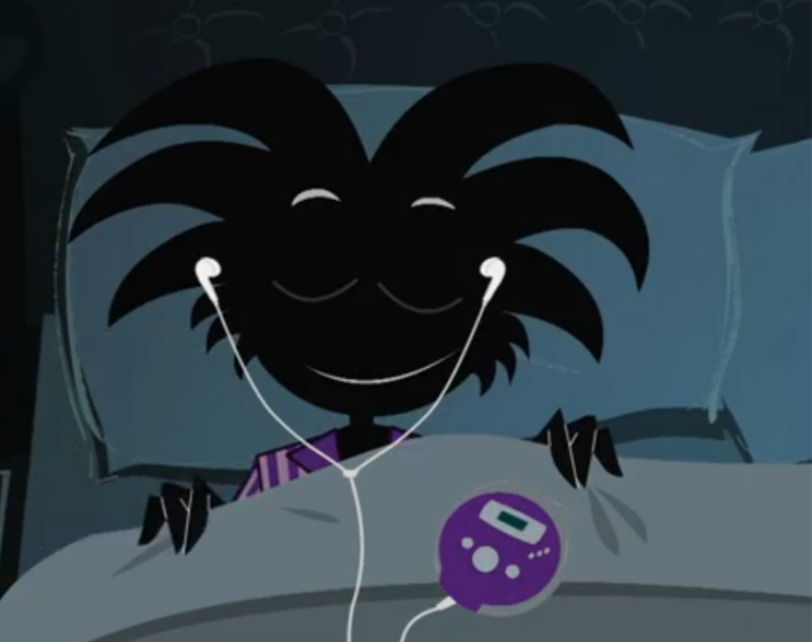 Me listening to shadow islet: Blank Meme Template