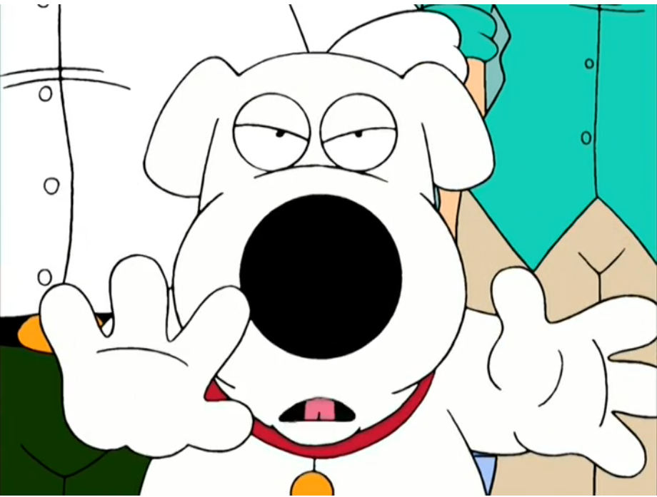 Brian Griffin Drug Test Blank Meme Template