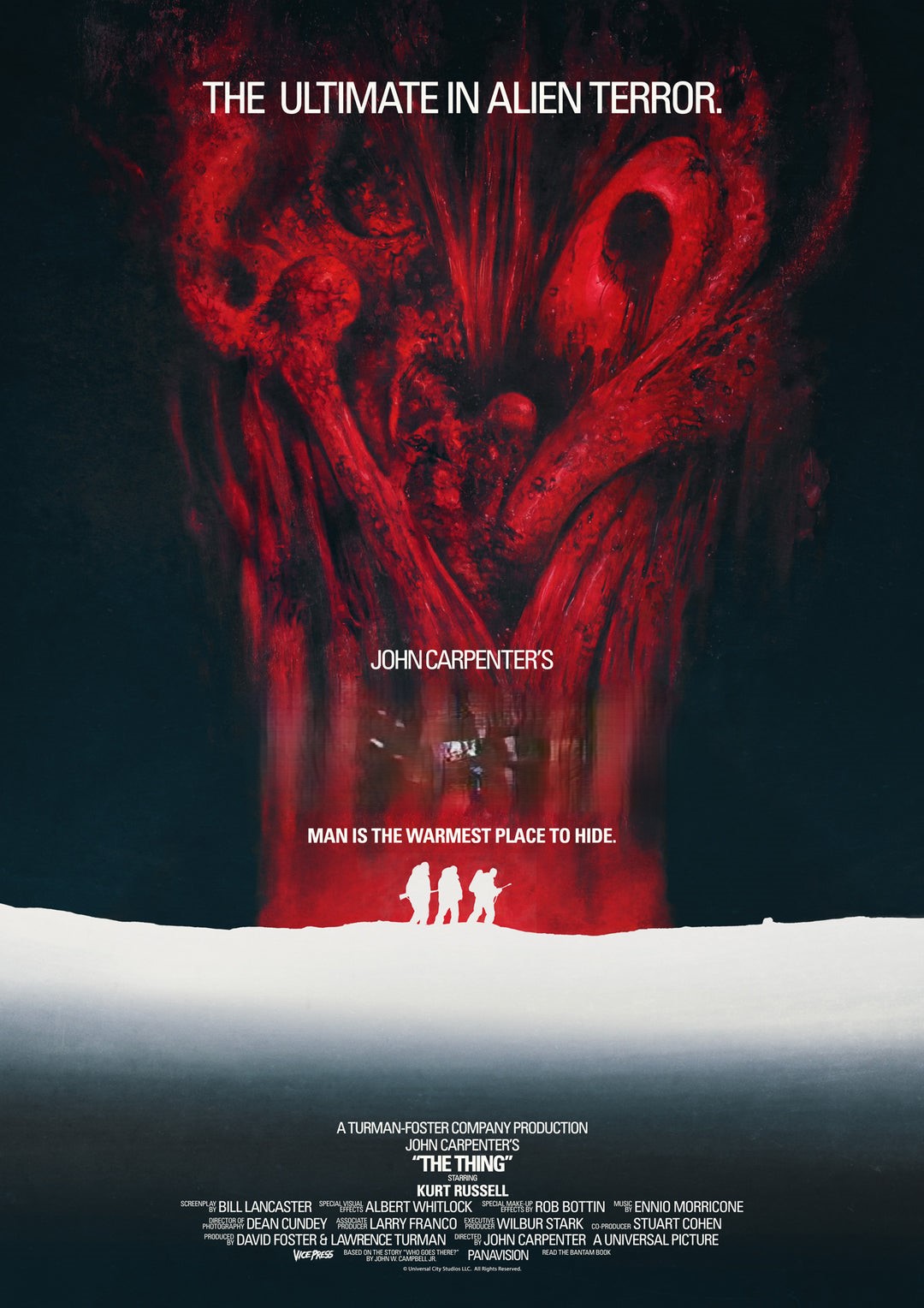 The Thing Movie Poster - Name Blanked Blank Meme Template