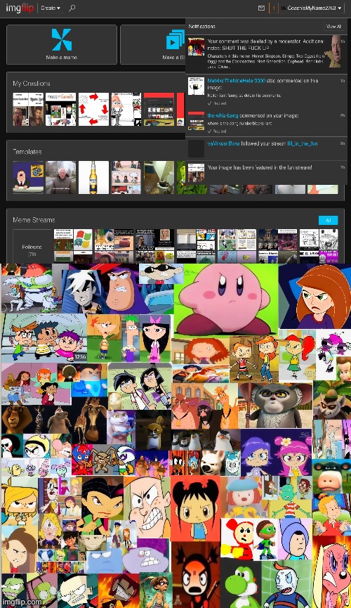 Some moderator deleted my comment and told me to STFU. | image tagged in shut the fuck up,deleted,moderators,angry,cartoon | made w/ Imgflip meme maker