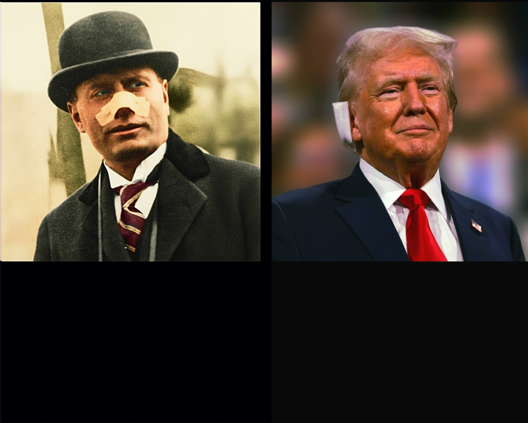 Mango Mussolini Blank Meme Template