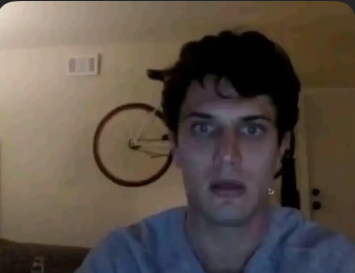 man having flashback Blank Meme Template