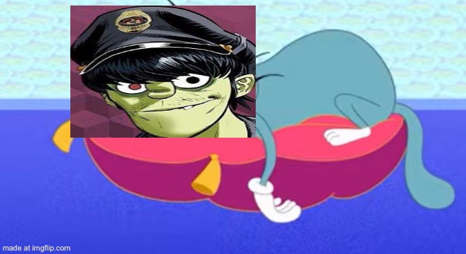 “I’m gonna neigh” ahh Murdoc | image tagged in i'm gonna neigh ahh oggy,murdoc,gorillaz | made w/ Imgflip meme maker