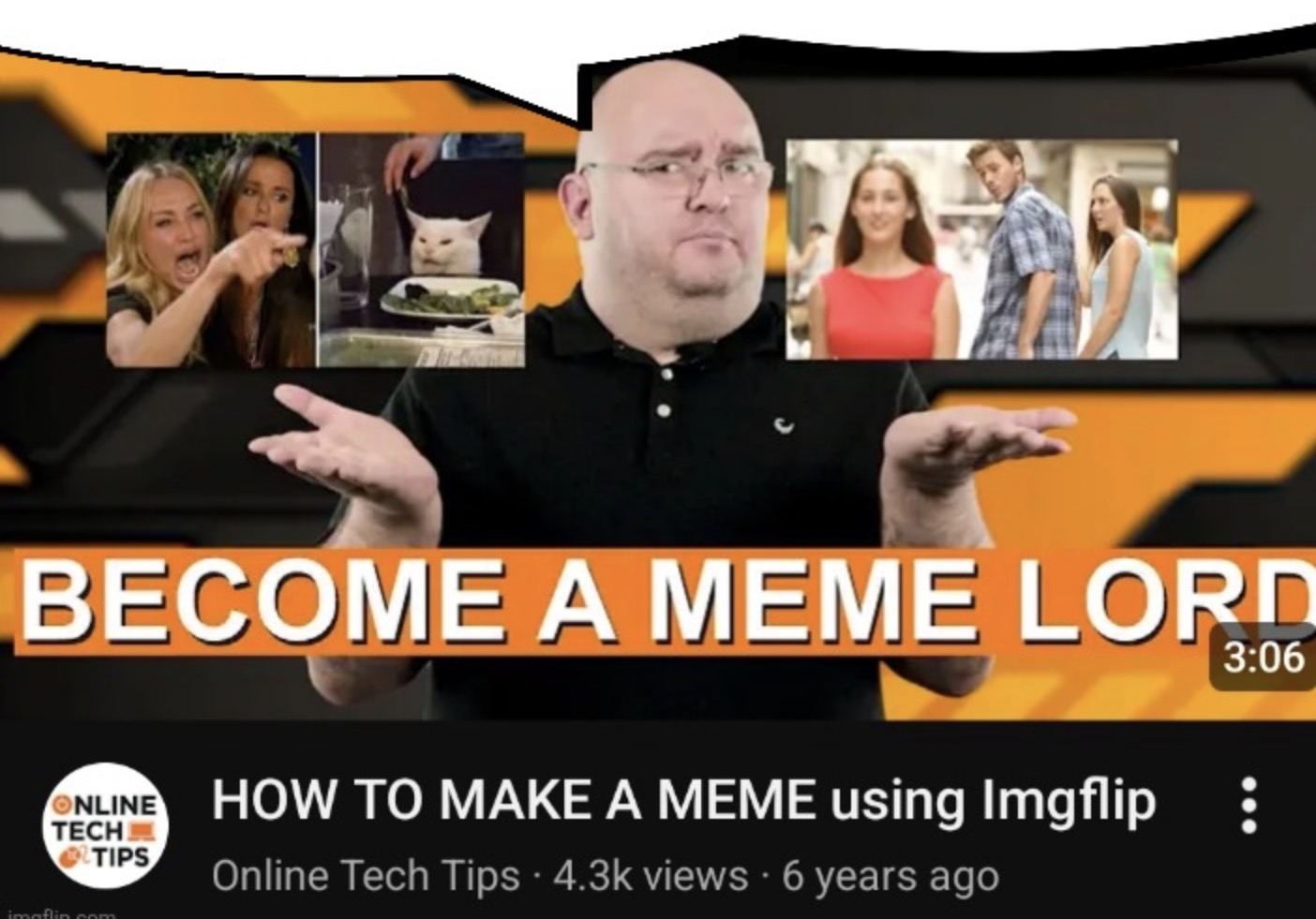 meme lord speech bubble Blank Meme Template
