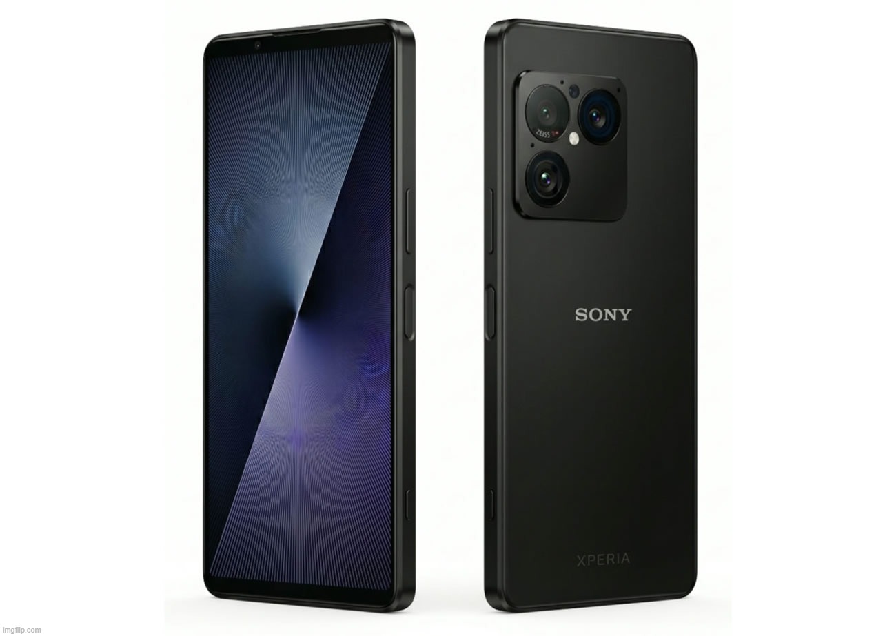 The New Sony Xperia 1 MK VIII | image tagged in sony xperia 1 mk viii,sony,mobile,phone | made w/ Imgflip meme maker