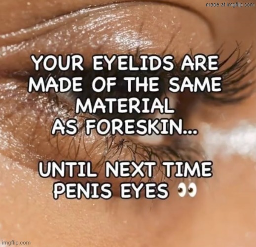 penis eyes.jpg | image tagged in penis eyes jpg | made w/ Imgflip meme maker