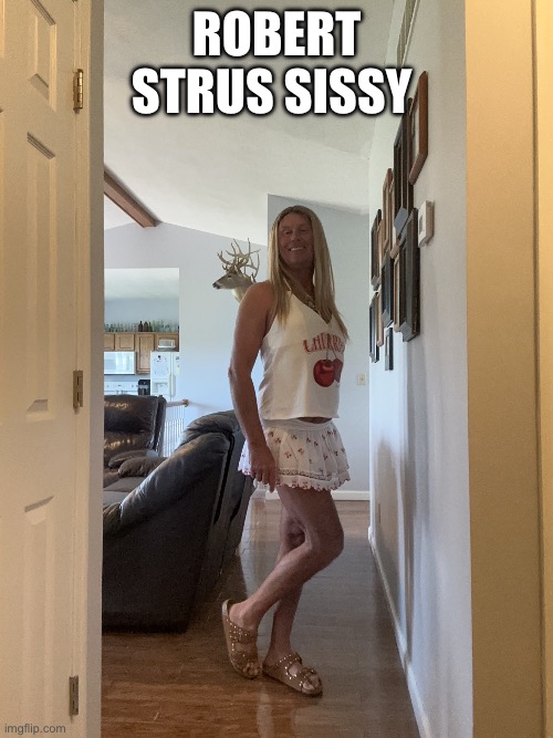 Robert Strus Sissy | Robert Strus Sissy | image tagged in sissy,remix | made w/ Imgflip meme maker