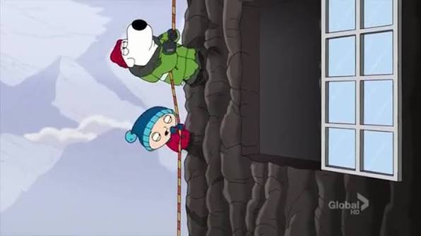 He’s still carrying the clubs family guy Blank Meme Template