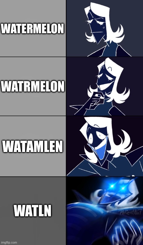 Rouxls Kaard | Watermelon; Watrmelon; Watamlen; Watln | image tagged in rouxls kaard | made w/ Imgflip meme maker