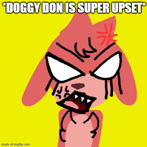 Scene 1 (but anime) | *Doggy don is super upset* | image tagged in memes,blank transparent square,rat a tat,drawing,fanmade | made w/ Imgflip meme maker