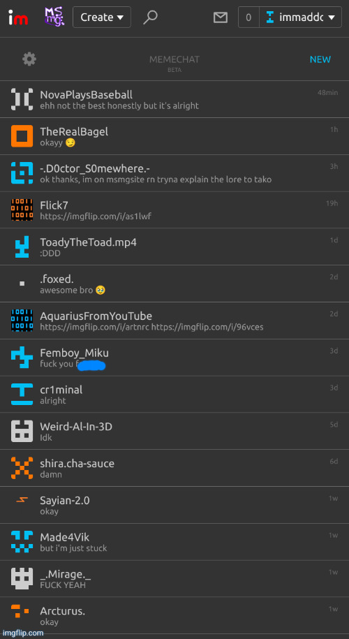 dead chat (why are most of them one word responses sigh) | made w/ Imgflip meme maker