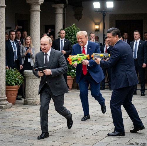 POLITICAL GAMES | image tagged in donald trump,china,xi jinping,russia,vladimir putin,make america great again | made w/ Imgflip meme maker