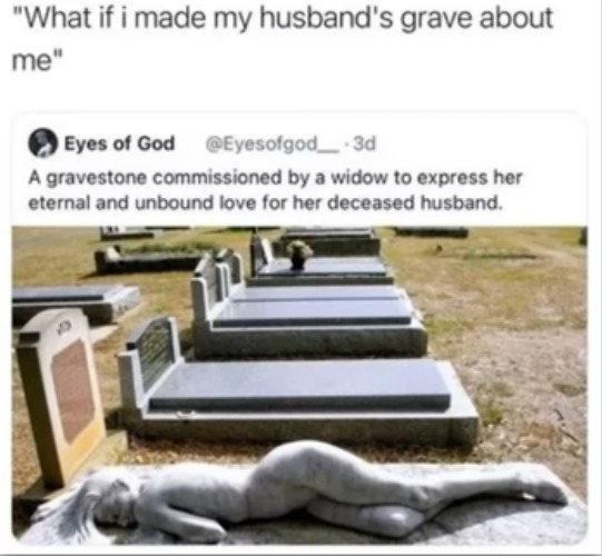 women strike again | image tagged in women,grave,tombstone,stereotypes,funny,statue | made w/ Imgflip meme maker