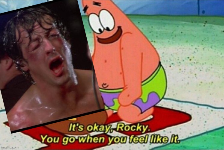 It's okay rocky | image tagged in it's okay rocky | made w/ Imgflip meme maker