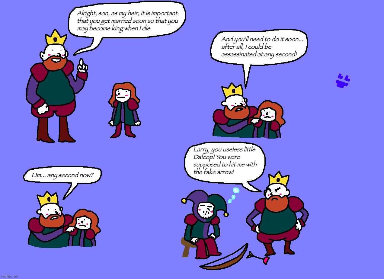 Sorry for constantly forgetting to post anything, here’s a new cartoon I’m making | made w/ Imgflip meme maker
