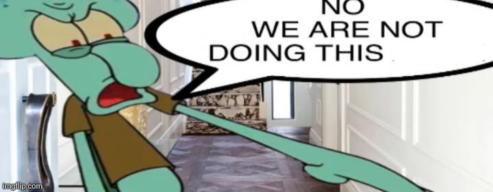 No, we are not doing this again | image tagged in no we are not doing this again | made w/ Imgflip meme maker