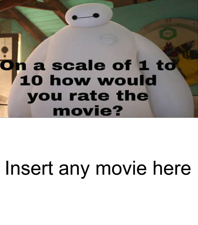 How Would You Rate This Movie? Blank Meme Template