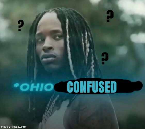 ohio confused | image tagged in ohio confused | made w/ Imgflip meme maker