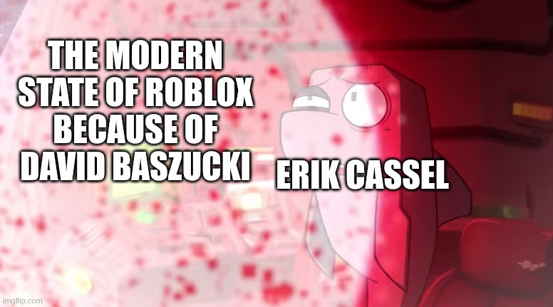 Flappers Staring at Explosion | The Modern state of Roblox because of David baszucki; Erik Cassel | image tagged in flappers staring at explosion | made w/ Imgflip meme maker