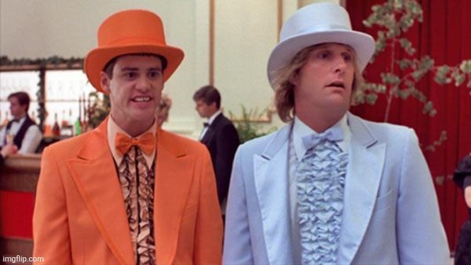dumb and dumber | image tagged in dumb and dumber | made w/ Imgflip meme maker