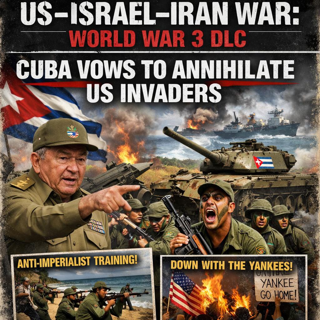 US–Israel–Iran War (World War 3 DLC) Blank Meme Template