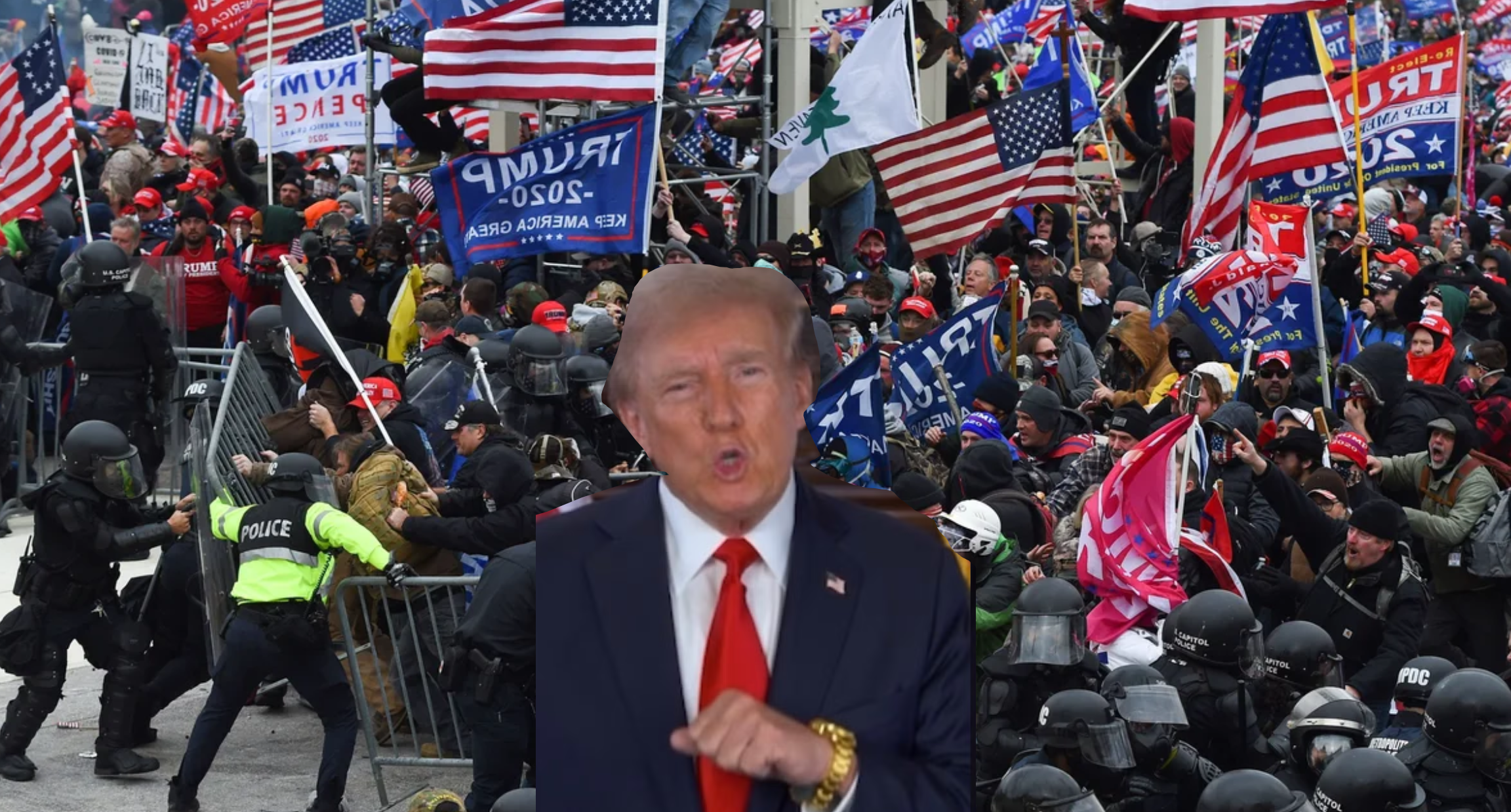 Trump January 6 rioter compensation Blank Meme Template