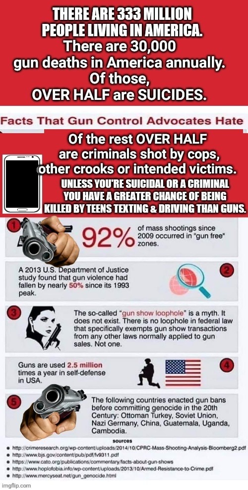 Gun Control Statistics long | image tagged in gun control statistics long | made w/ Imgflip meme maker