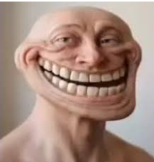 realistic troll face Blank Meme Template