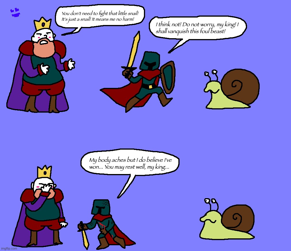 Here’s another silly cartoon while I wait | made w/ Imgflip meme maker