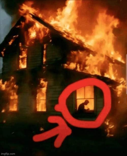"You've finally mastered Jujutsu, Kaisen" | image tagged in fire writing | made w/ Imgflip meme maker