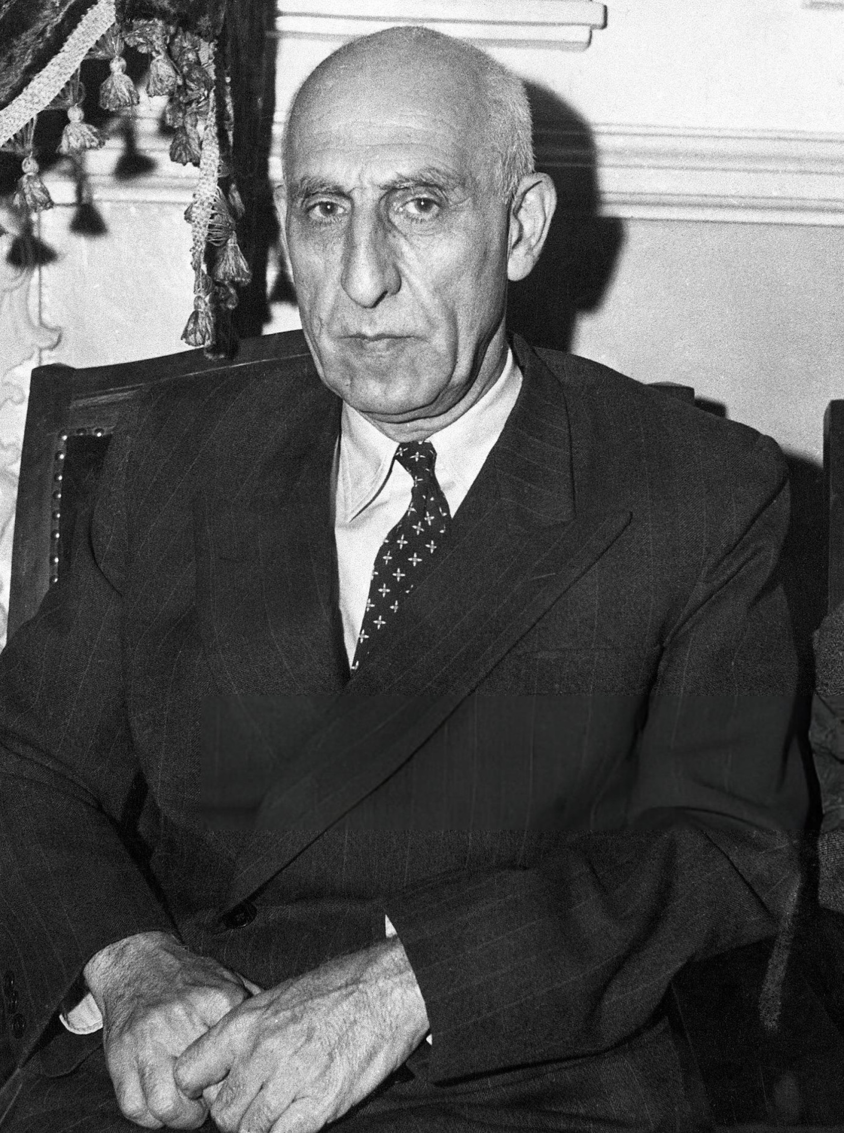 High Quality Iranian Prime Minister Mohammed Mosaddegh Blank Meme Template