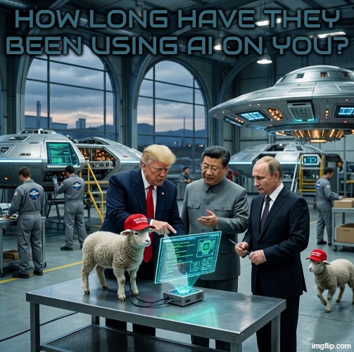 70 years! | how long have they been using ai on you? | image tagged in donald trump,xi jinping,vladimir putin,china,russia,make america great again | made w/ Imgflip meme maker