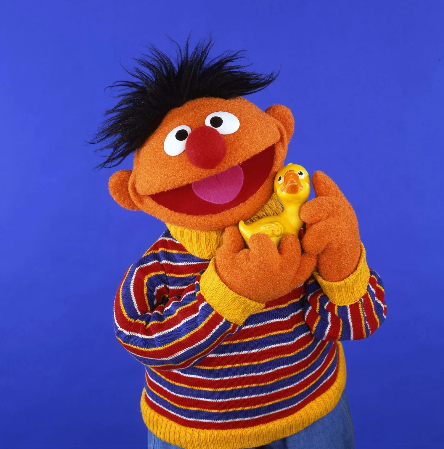 Ernie Rubber Ducky Blank Meme Template
